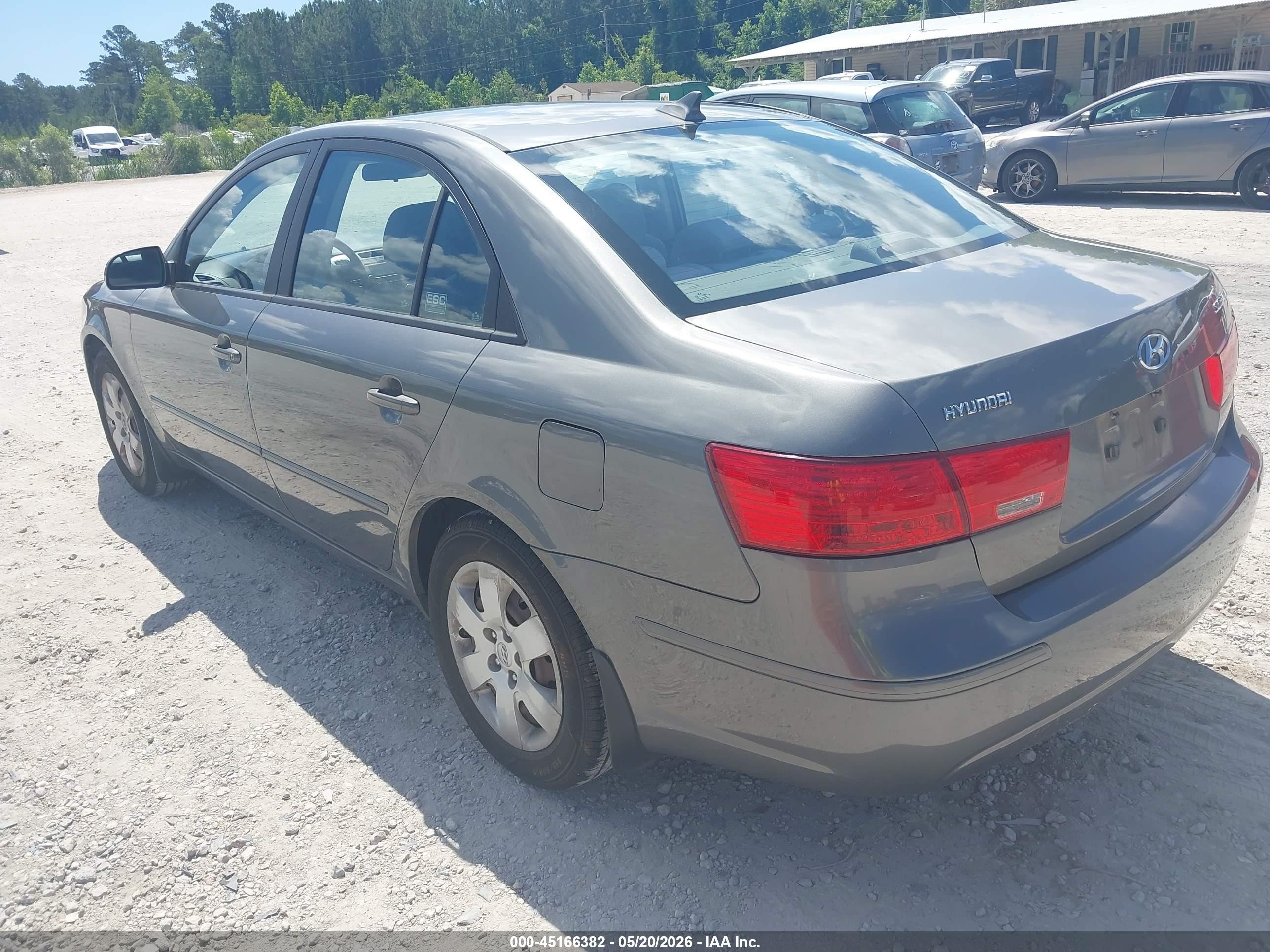 2009 Hyundai Sonata Gls Gray vin: 5NPET46C09H498190