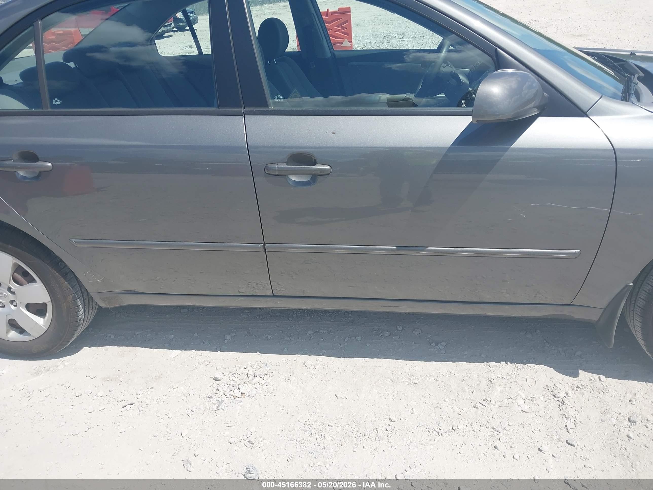 2009 Hyundai Sonata Gls Gray vin: 5NPET46C09H498190