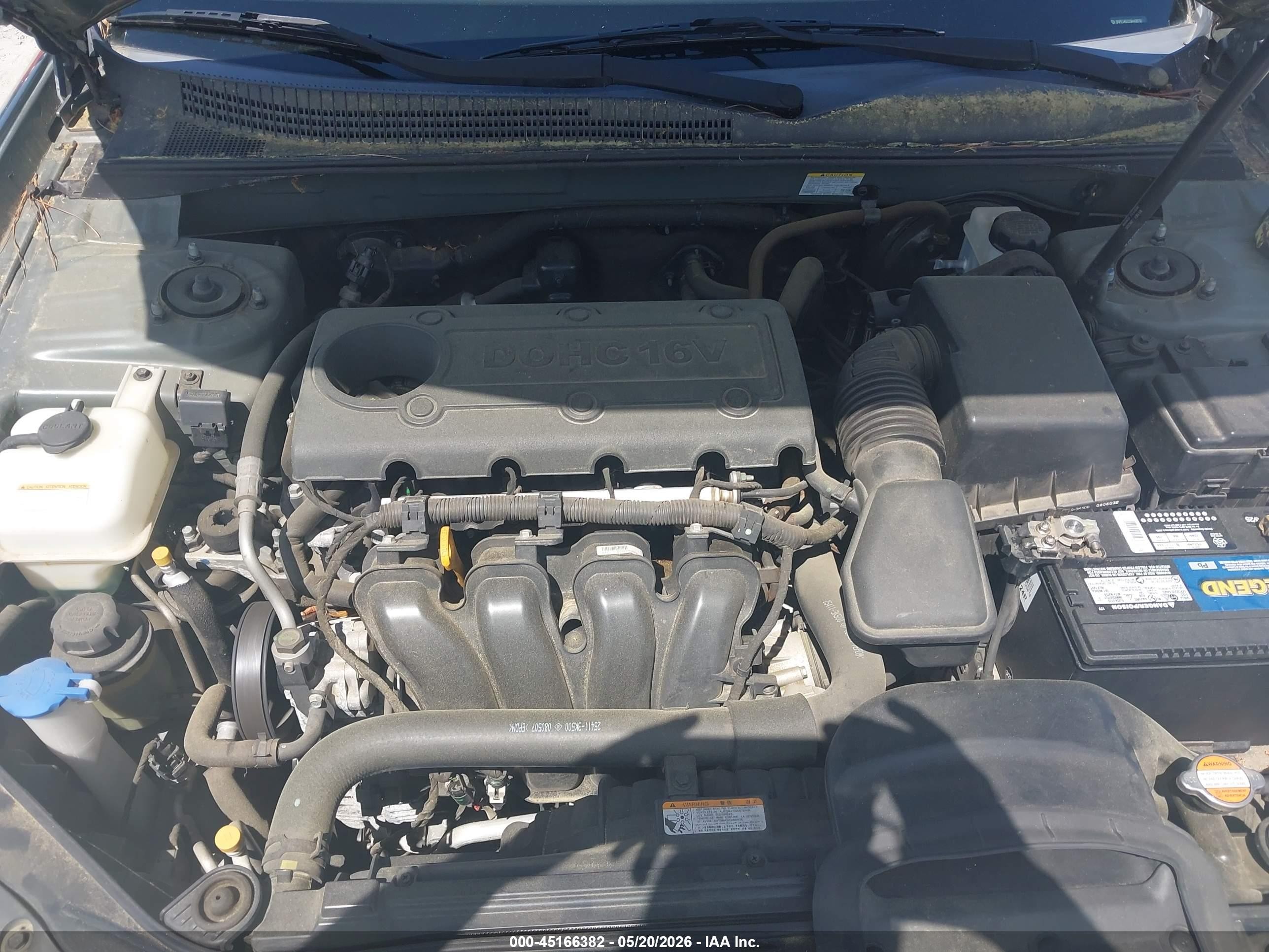 2009 Hyundai Sonata Gls Gray vin: 5NPET46C09H498190
