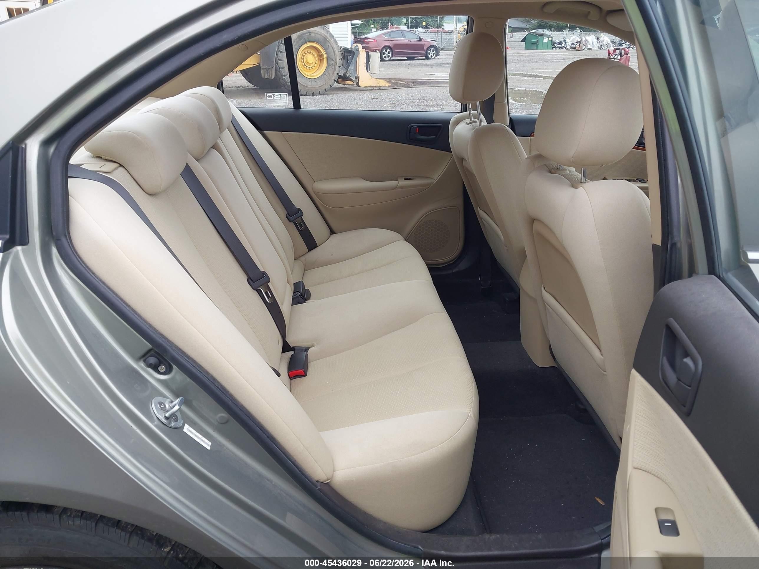 2009 Hyundai Sonata Gls Green vin: 5NPET46C09H505249