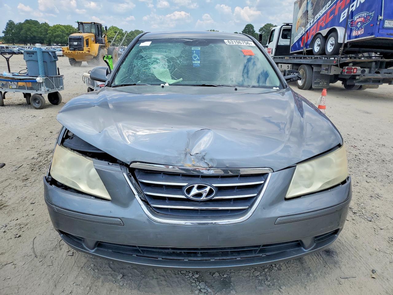 2009 Hyundai Sonata Gls Gray vin: 5NPET46C09H514615