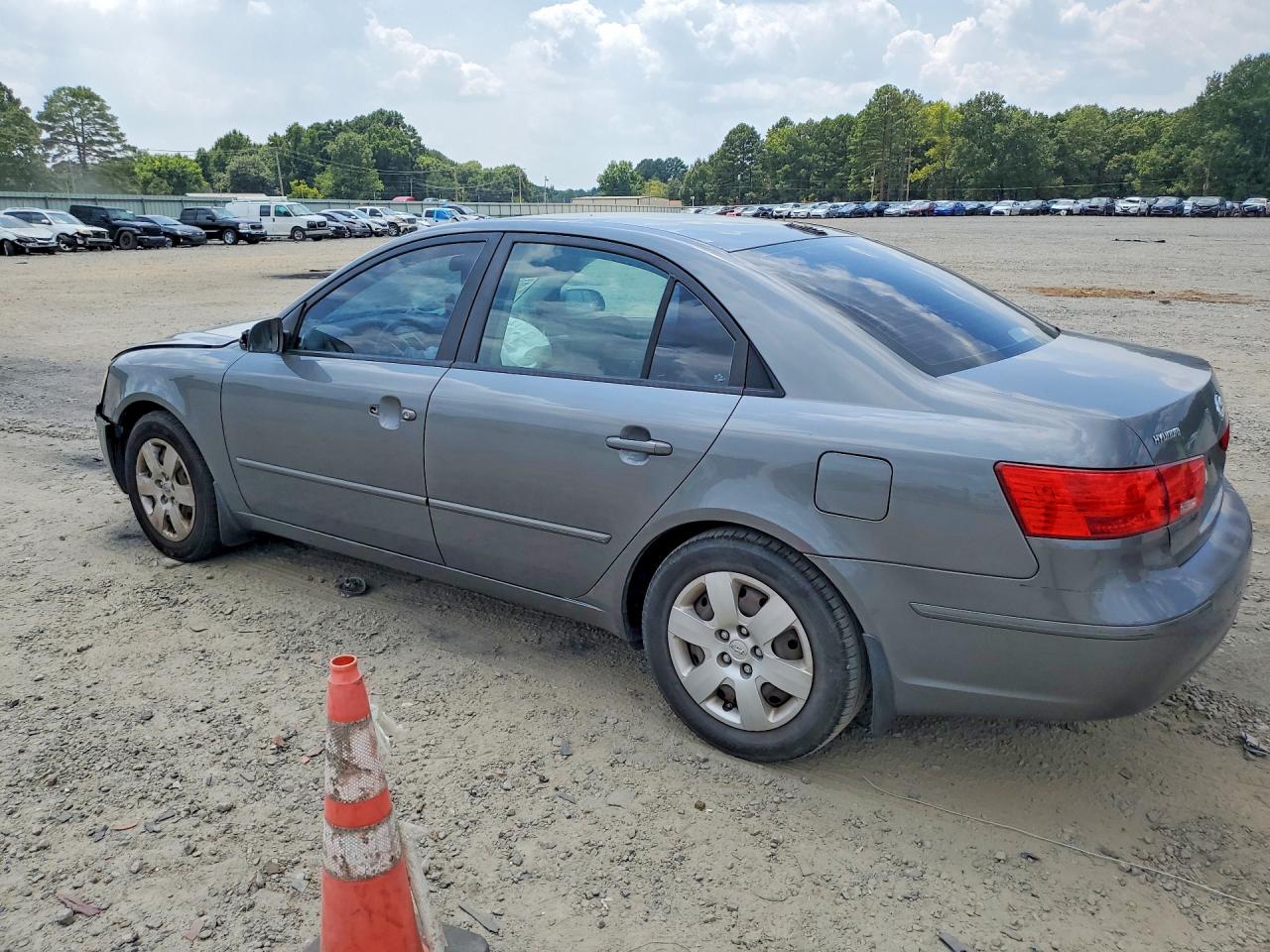 2009 Hyundai Sonata Gls Gray vin: 5NPET46C09H514615