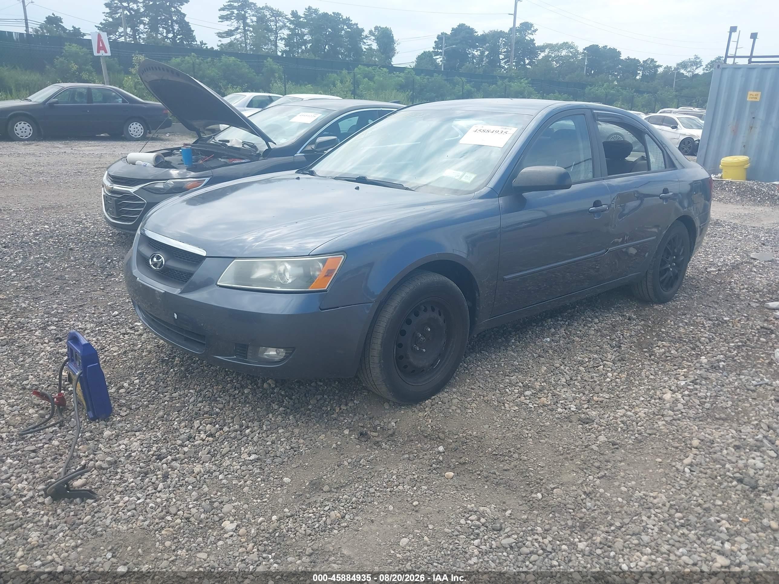 2009 Hyundai Sonata Gls Blue vin: 5NPET46C09H516056