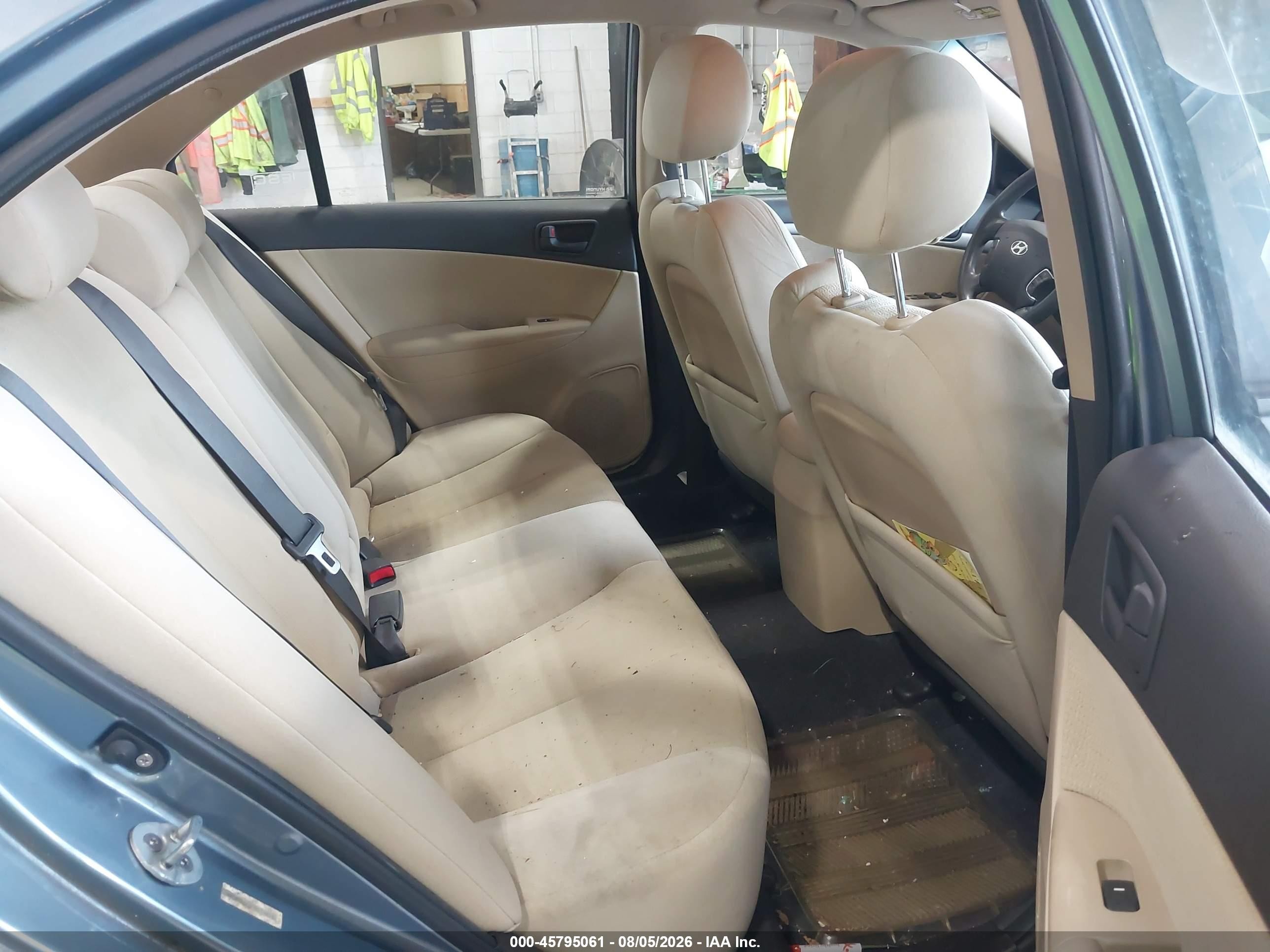 2009 Hyundai Sonata Gls Blue vin: 5NPET46C09H519832
