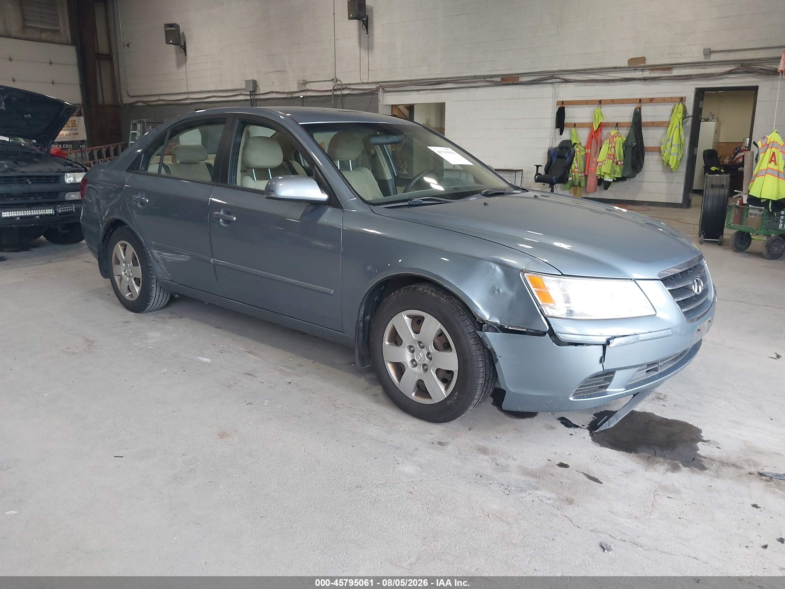 2009 Hyundai Sonata Gls Blue vin: 5NPET46C09H519832