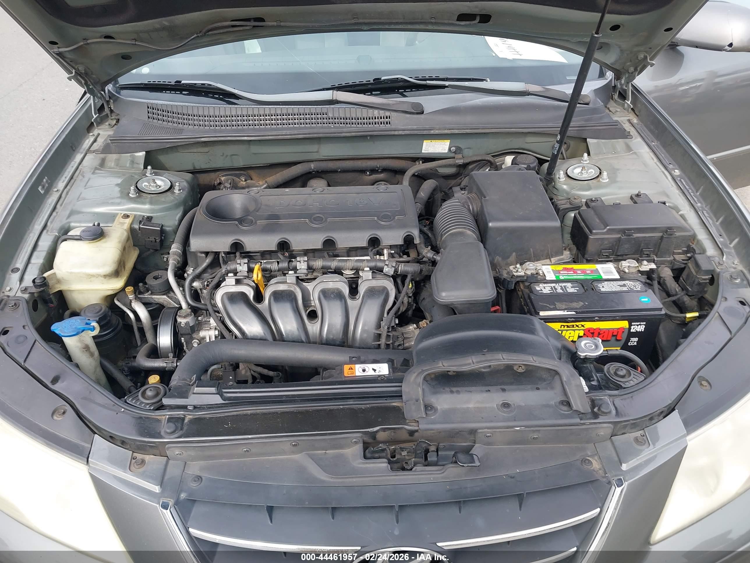 2009 Hyundai Sonata Gls Gray vin: 5NPET46C09H521774