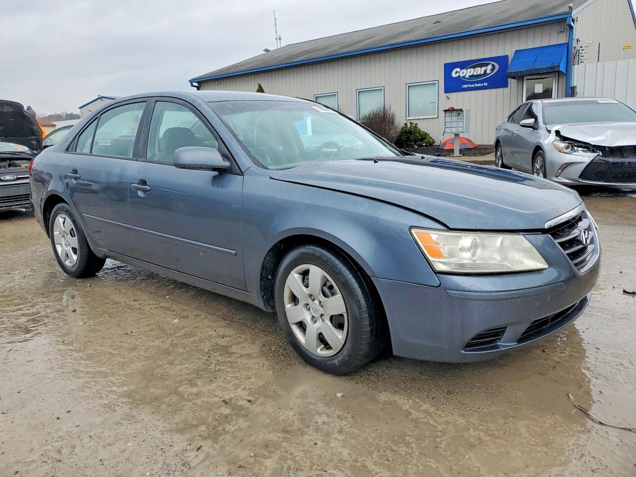 2009 Hyundai Sonata Gls Blue vin: 5NPET46C09H524108