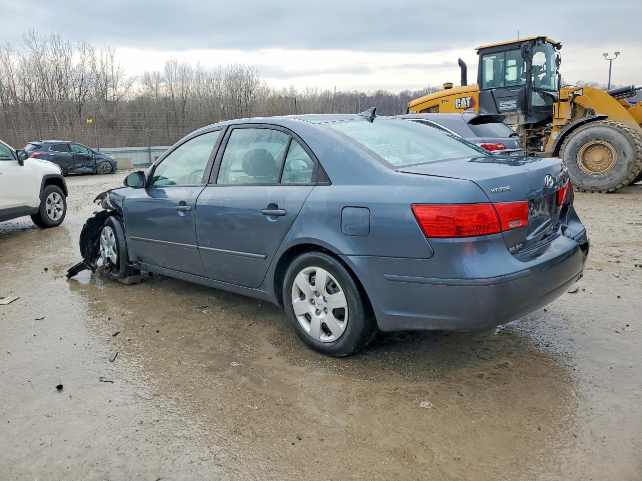 2009 Hyundai Sonata Gls Blue vin: 5NPET46C09H524108