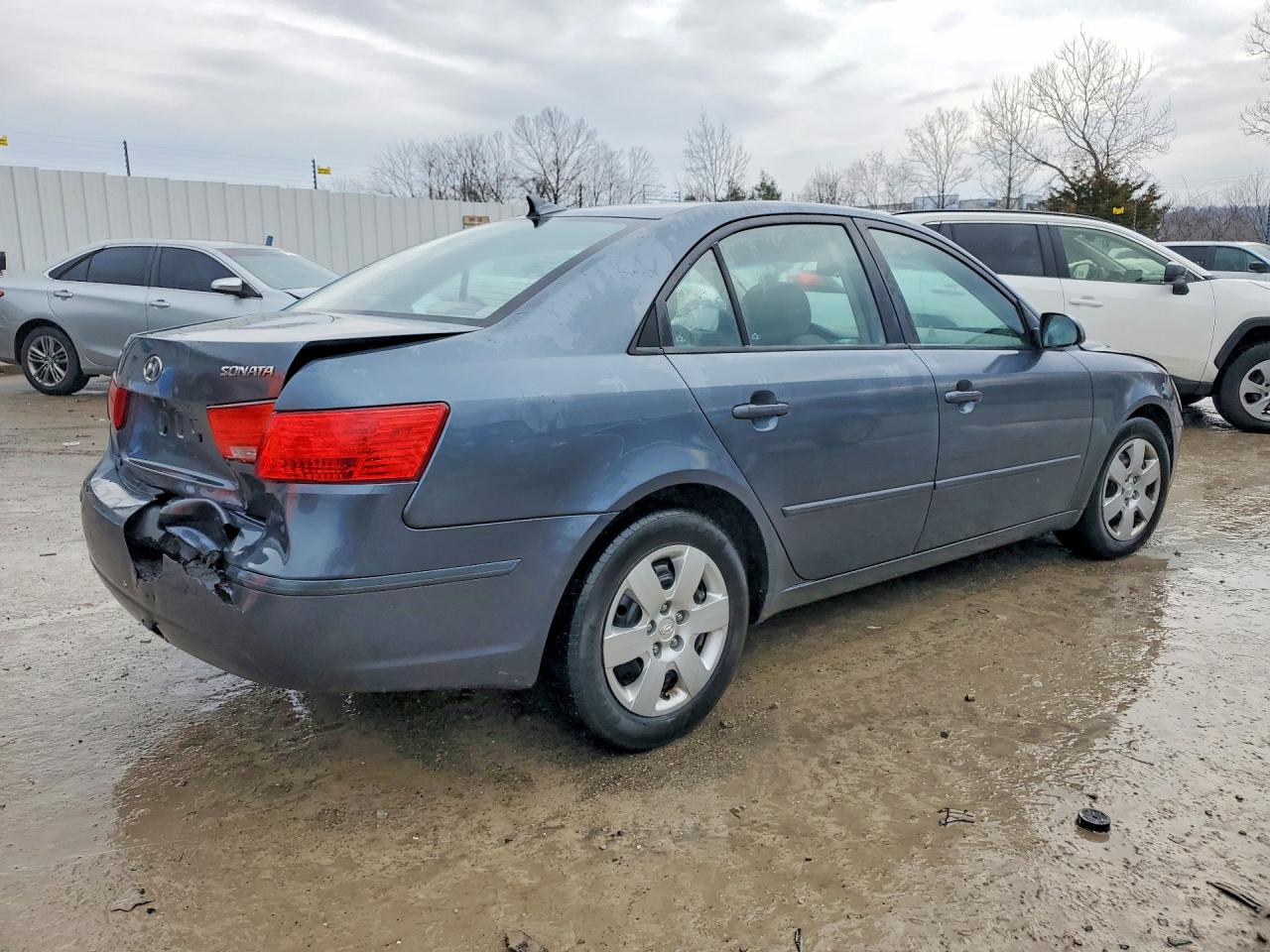 2009 Hyundai Sonata Gls Blue vin: 5NPET46C09H524108