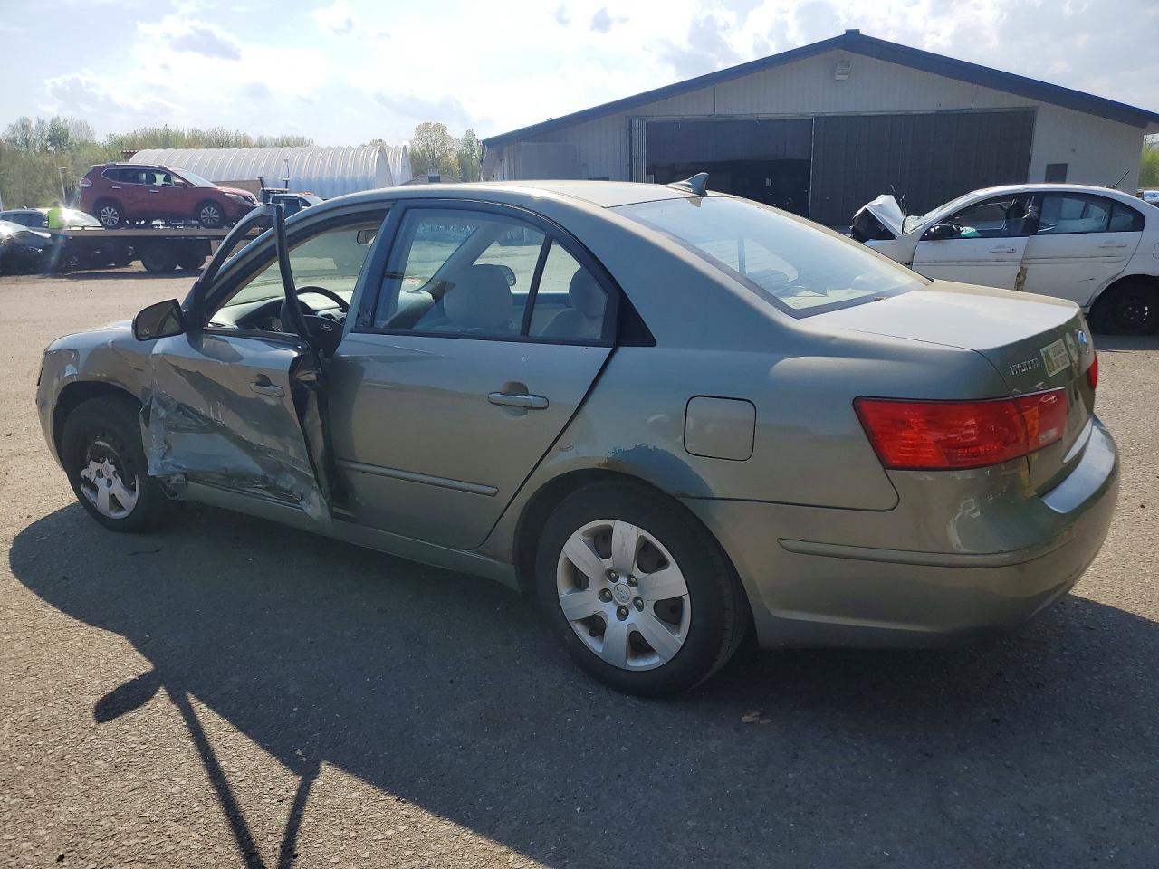 2009 Hyundai Sonata Gls Green vin: 5NPET46C09H537571