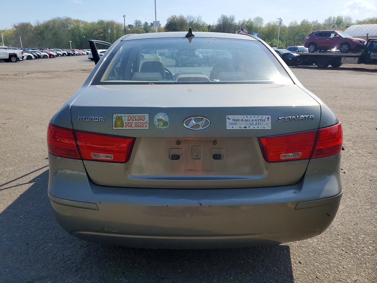 2009 Hyundai Sonata Gls Green vin: 5NPET46C09H537571