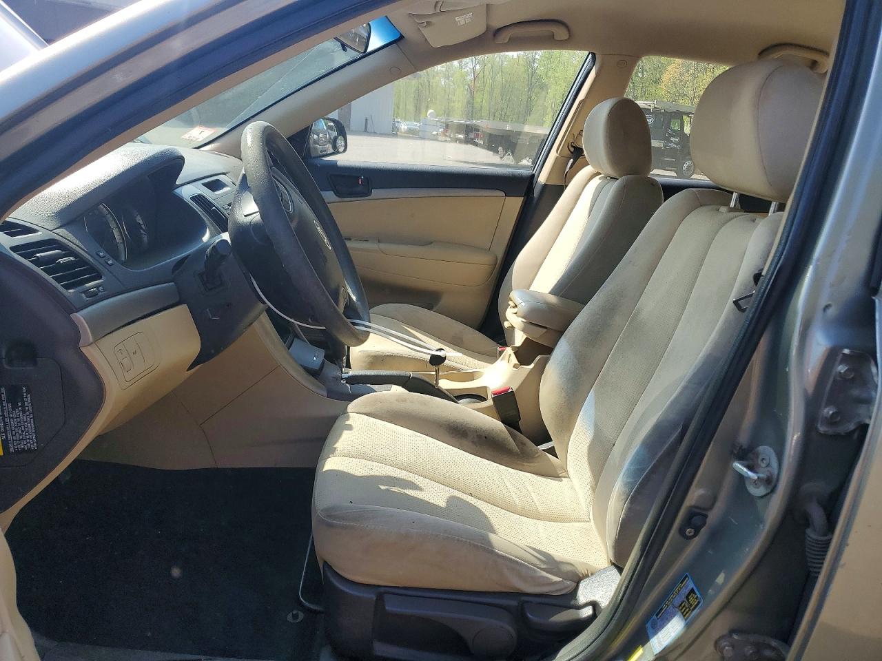 2009 Hyundai Sonata Gls Green vin: 5NPET46C09H537571