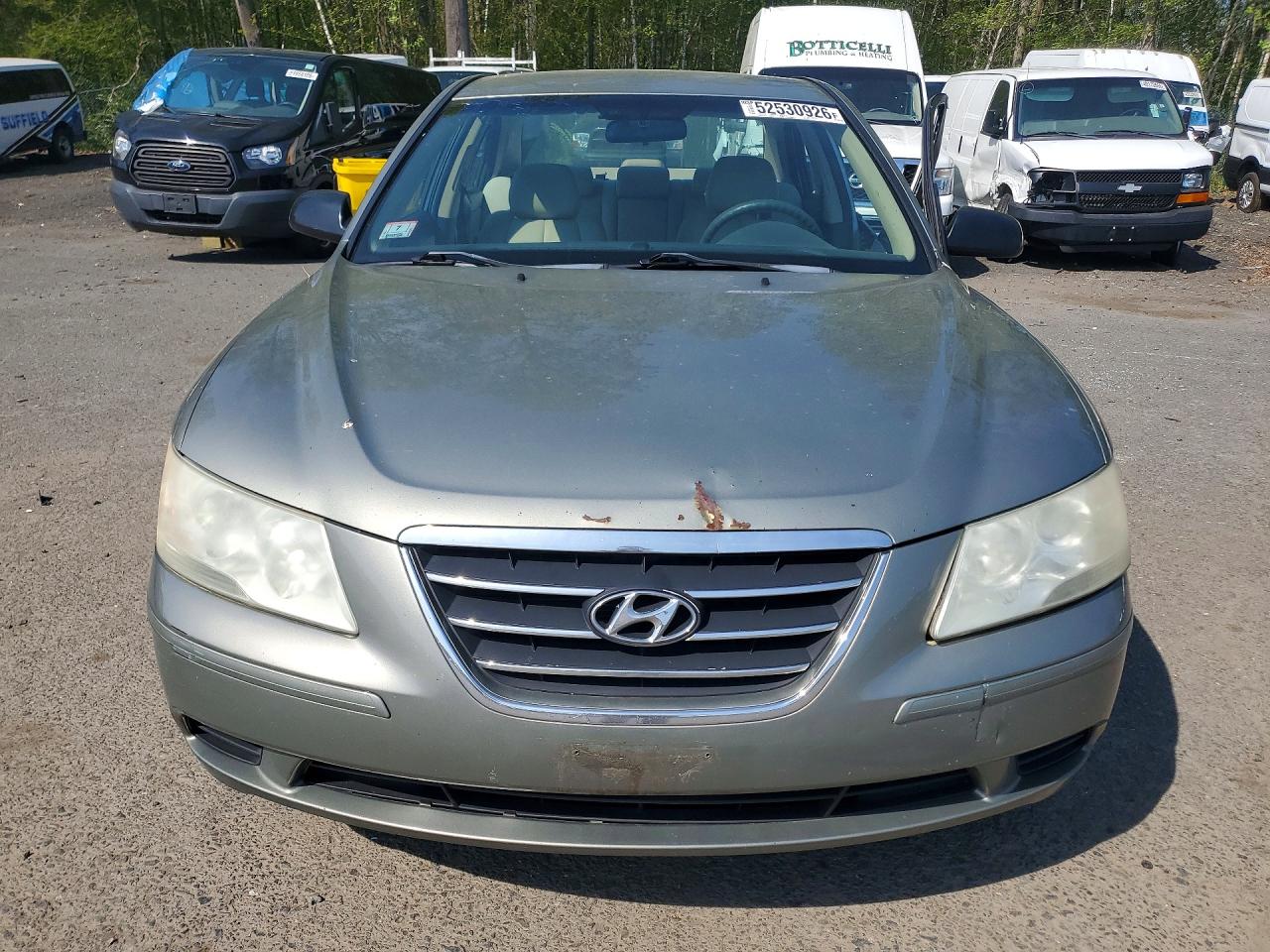 2009 Hyundai Sonata Gls Green vin: 5NPET46C09H537571