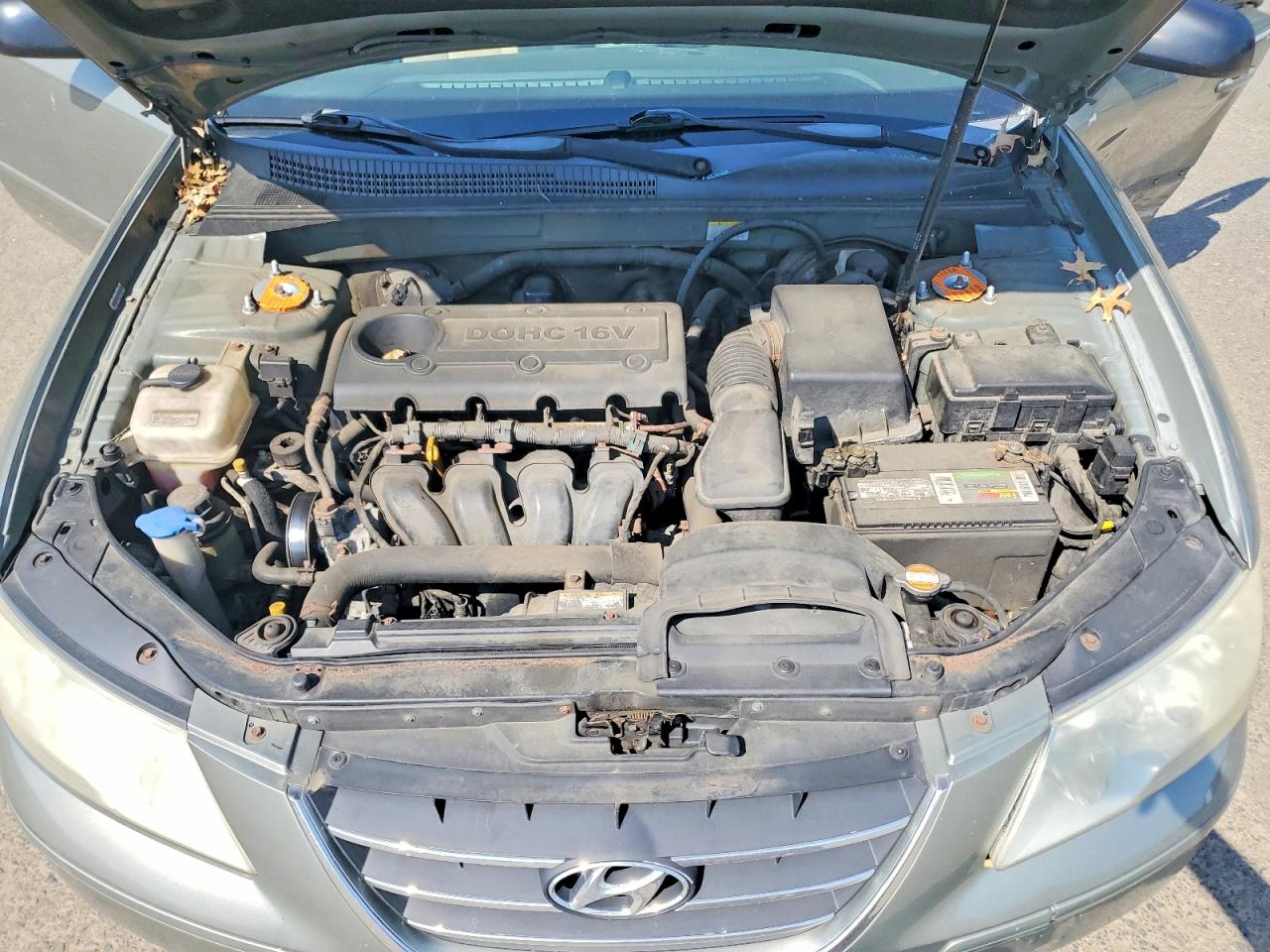 2009 Hyundai Sonata Gls Green vin: 5NPET46C09H537571