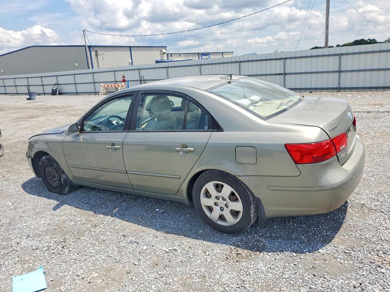 2009 Hyundai Sonata Gls Зеленый vin: 5NPET46C09H553723