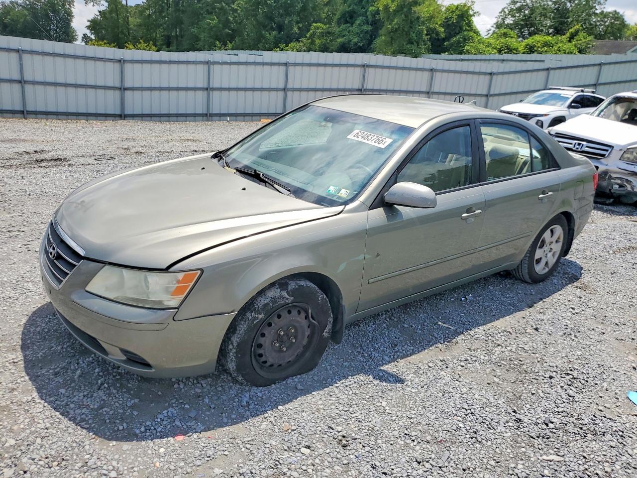 2009 Hyundai Sonata Gls Green vin: 5NPET46C09H553723