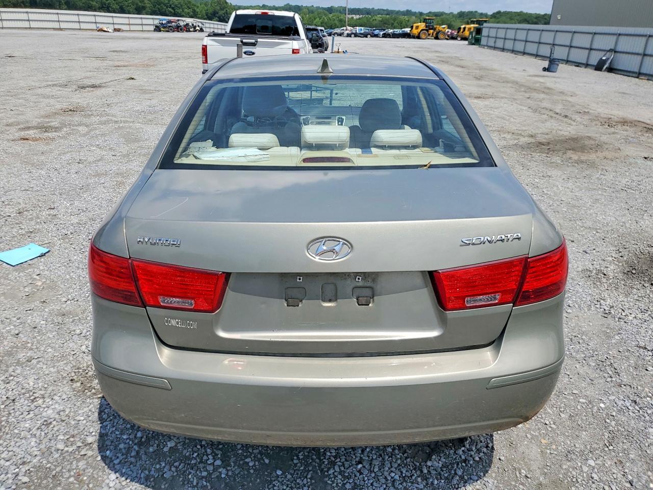 2009 Hyundai Sonata Gls Зеленый vin: 5NPET46C09H553723
