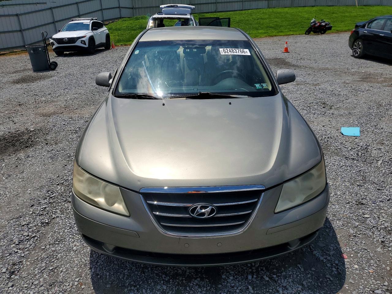 2009 Hyundai Sonata Gls Зеленый vin: 5NPET46C09H553723