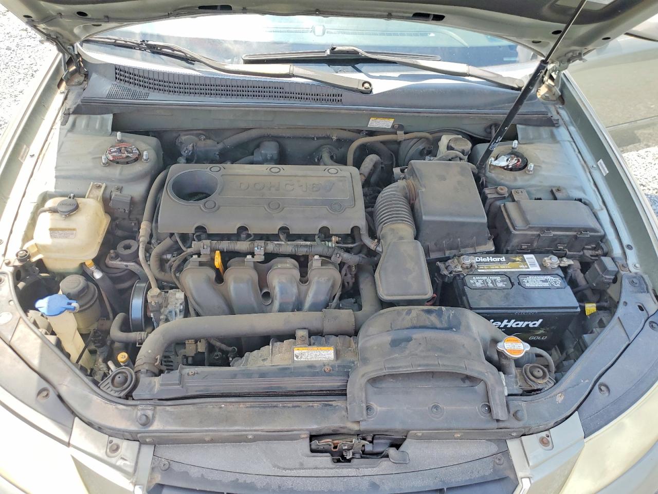 2009 Hyundai Sonata Gls Зеленый vin: 5NPET46C09H553723