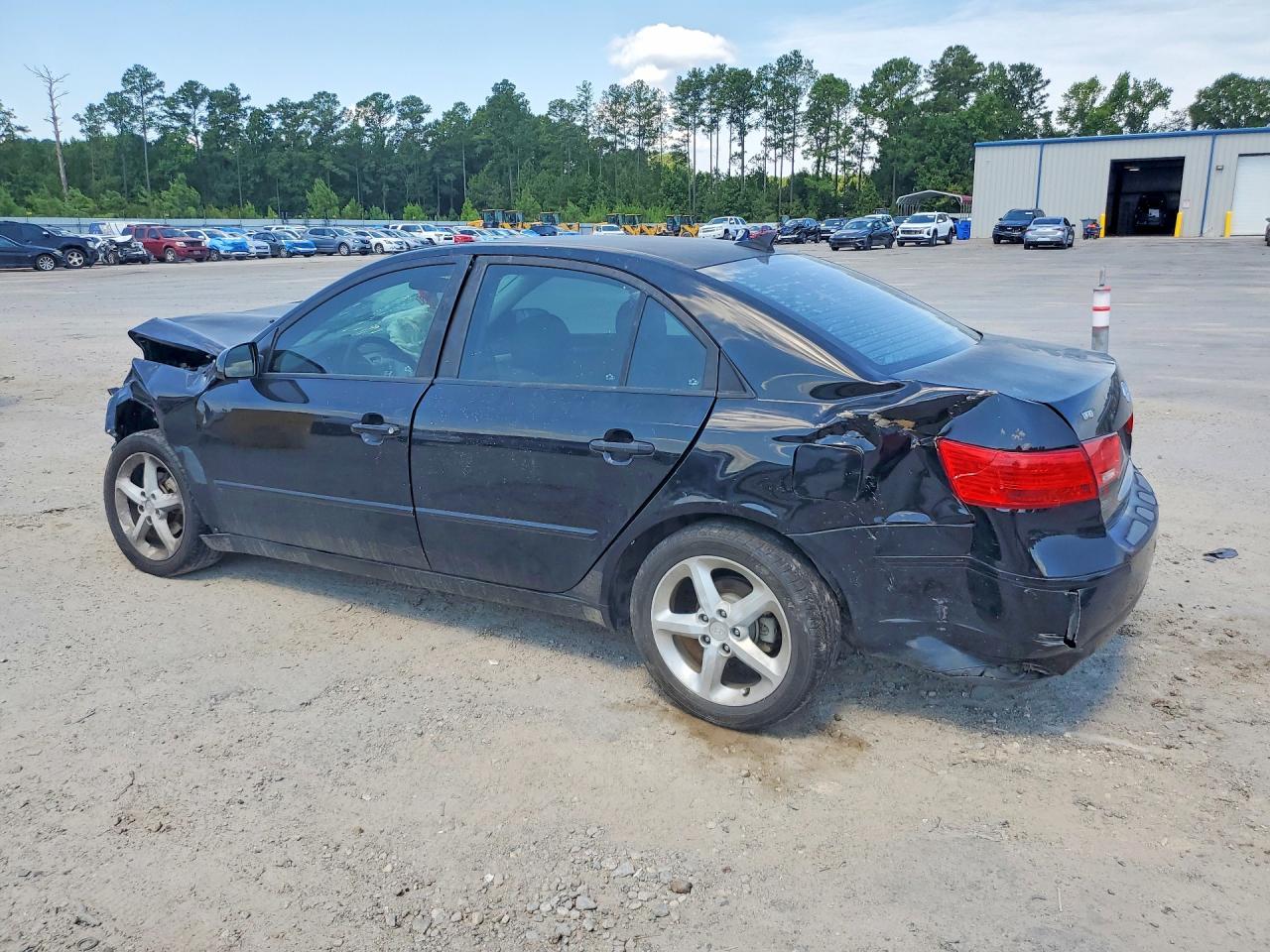 2009 Hyundai Sonata Gls Black vin: 5NPET46C09H557755