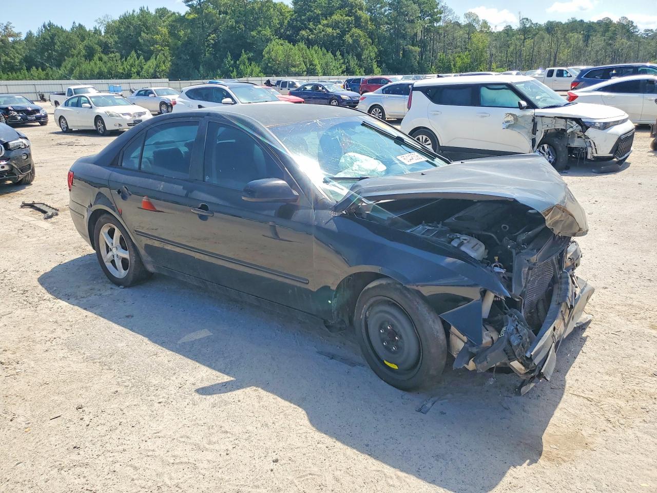 2009 Hyundai Sonata Gls Black vin: 5NPET46C09H557755