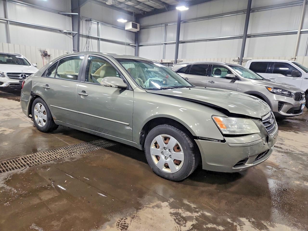 2009 Hyundai Sonata Gls Gray vin: 5NPET46C09H559442
