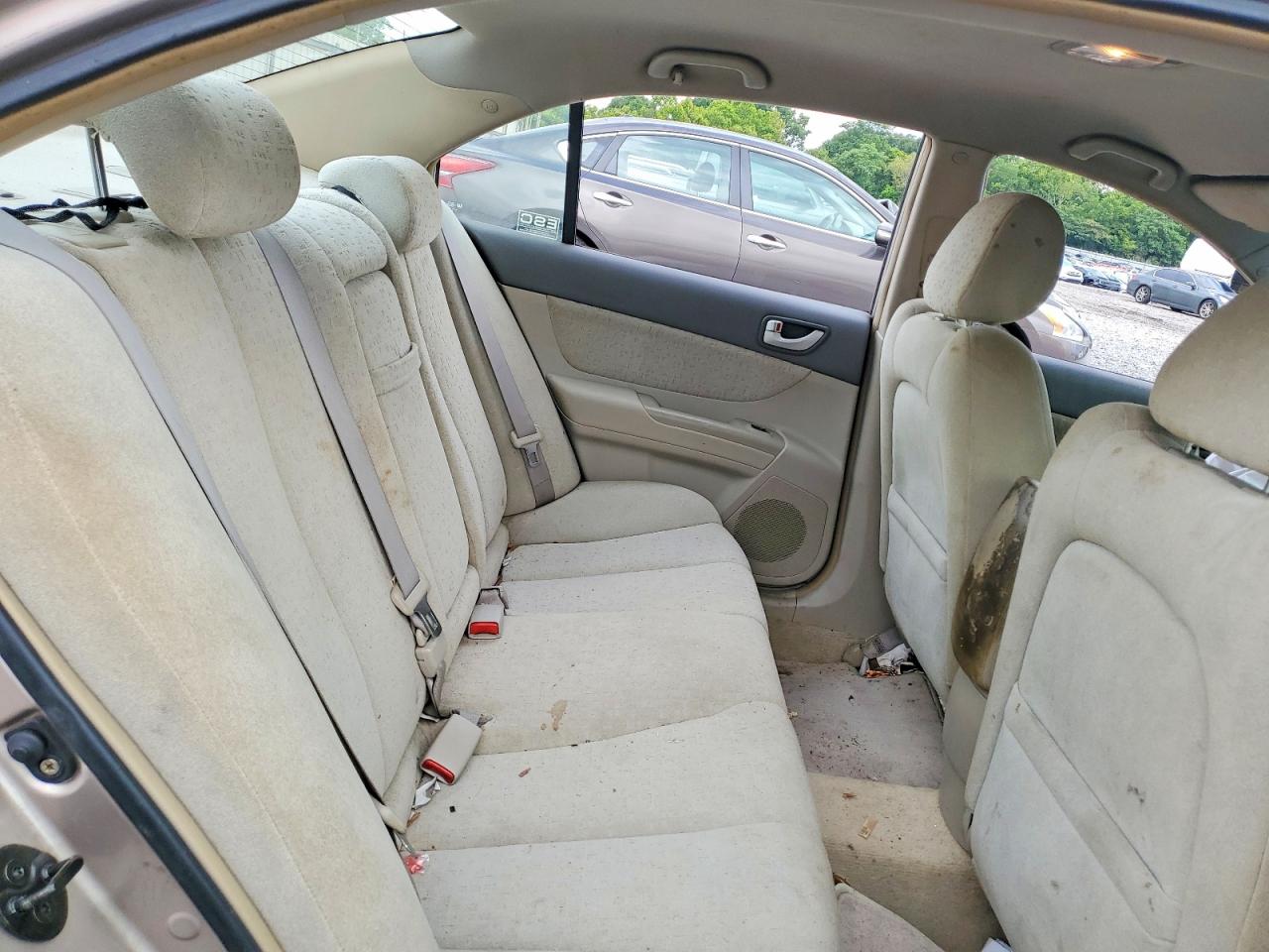 2007 Hyundai Sonata Gls Tan vin: 5NPET46C17H192774