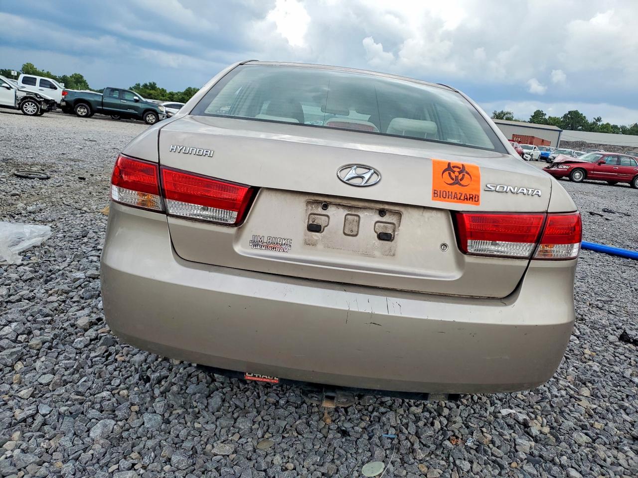 2007 Hyundai Sonata Gls Tan vin: 5NPET46C17H192774