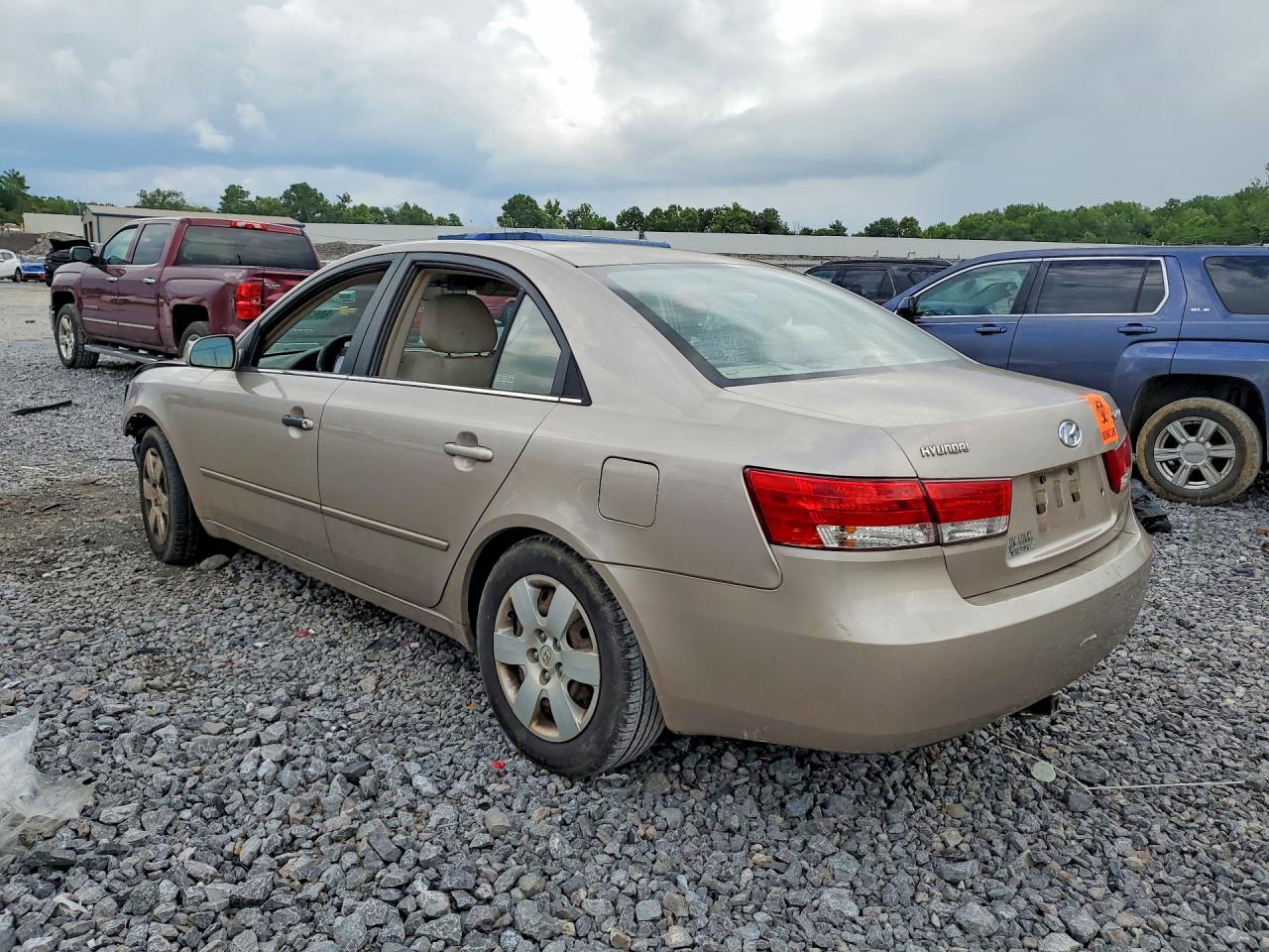 2007 Hyundai Sonata Gls Tan vin: 5NPET46C17H192774
