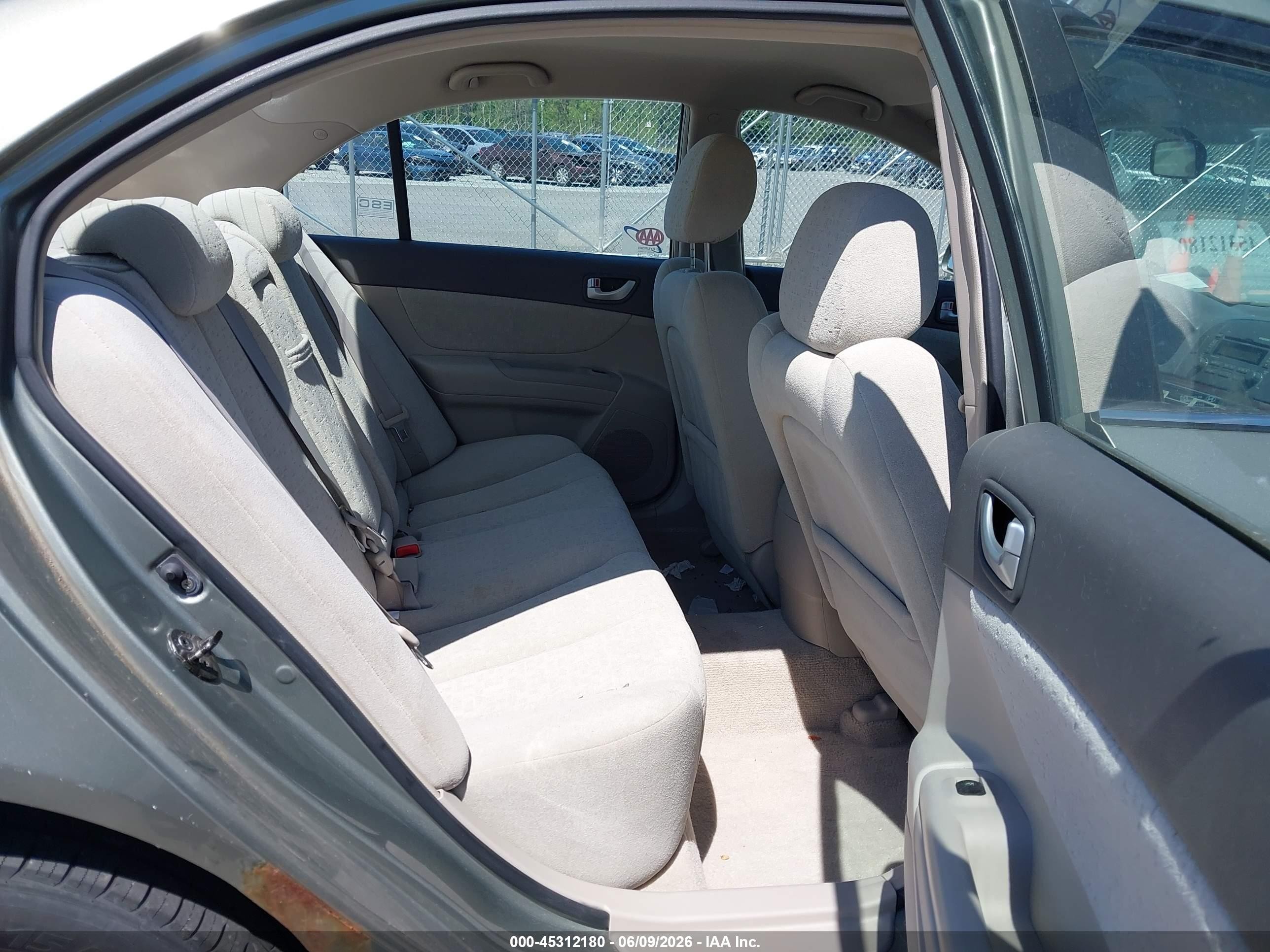 2007 Hyundai Sonata Gls/gls W/xm Green vin: 5NPET46C17H221030