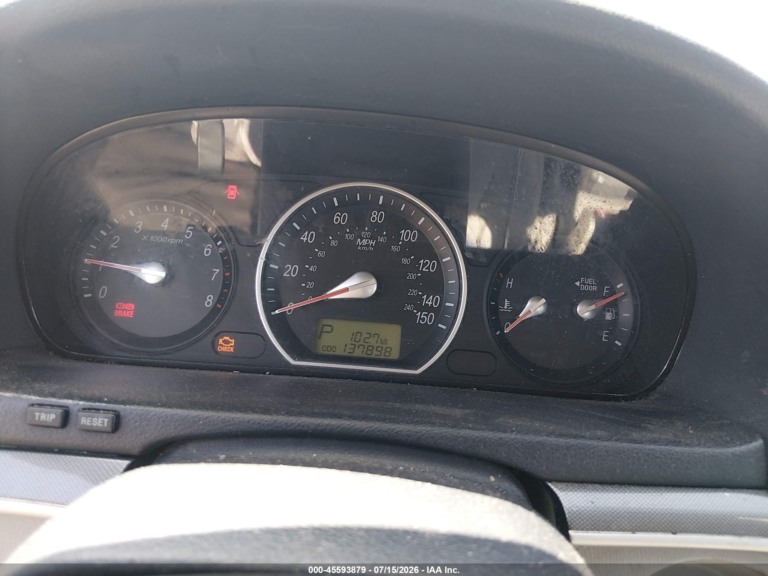 2007 Hyundai Sonata Gls/gls W/xm Blue vin: 5NPET46C17H229743