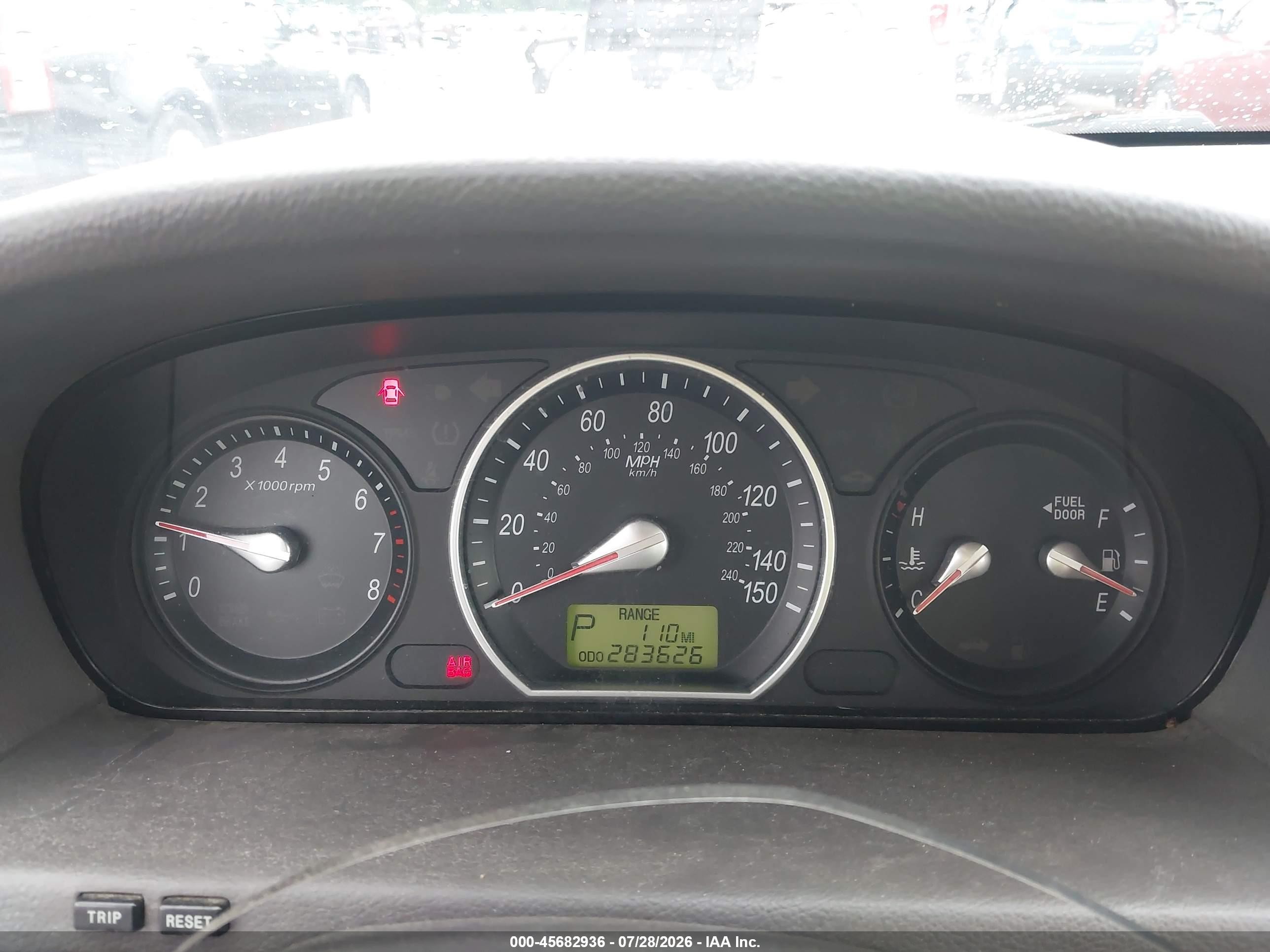 2007 Hyundai Sonata   Green vin: 5NPET46C17H231184