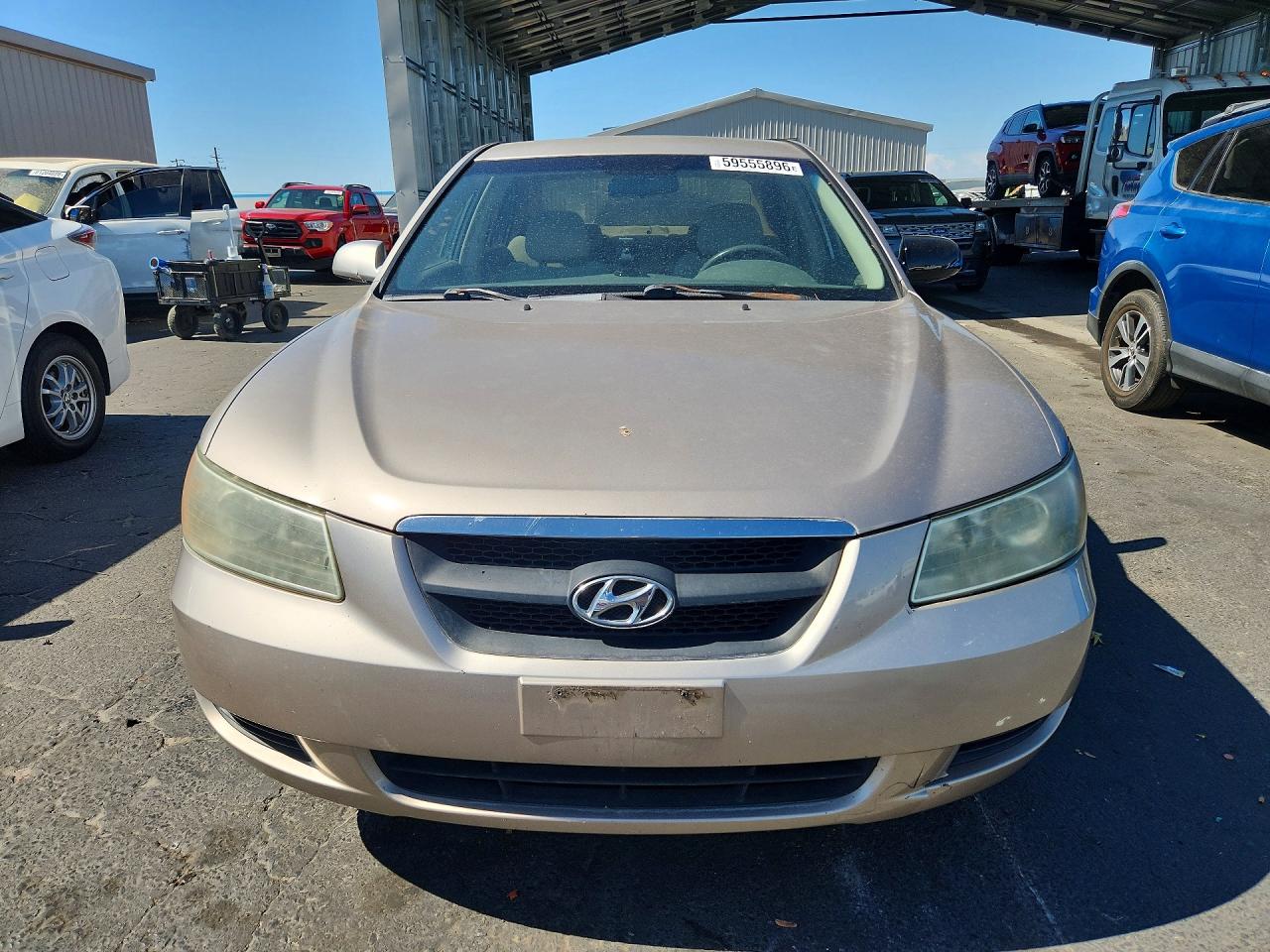 2007 Hyundai Sonata Gls Желто-коричневый vin: 5NPET46C17H254576