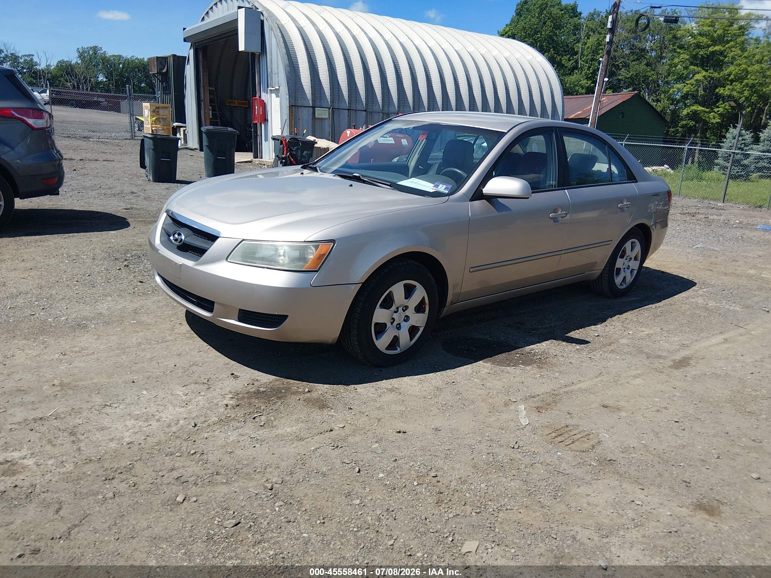 2007 Hyundai Sonata Gls/gls W/xm Tan vin: 5NPET46C17H279428