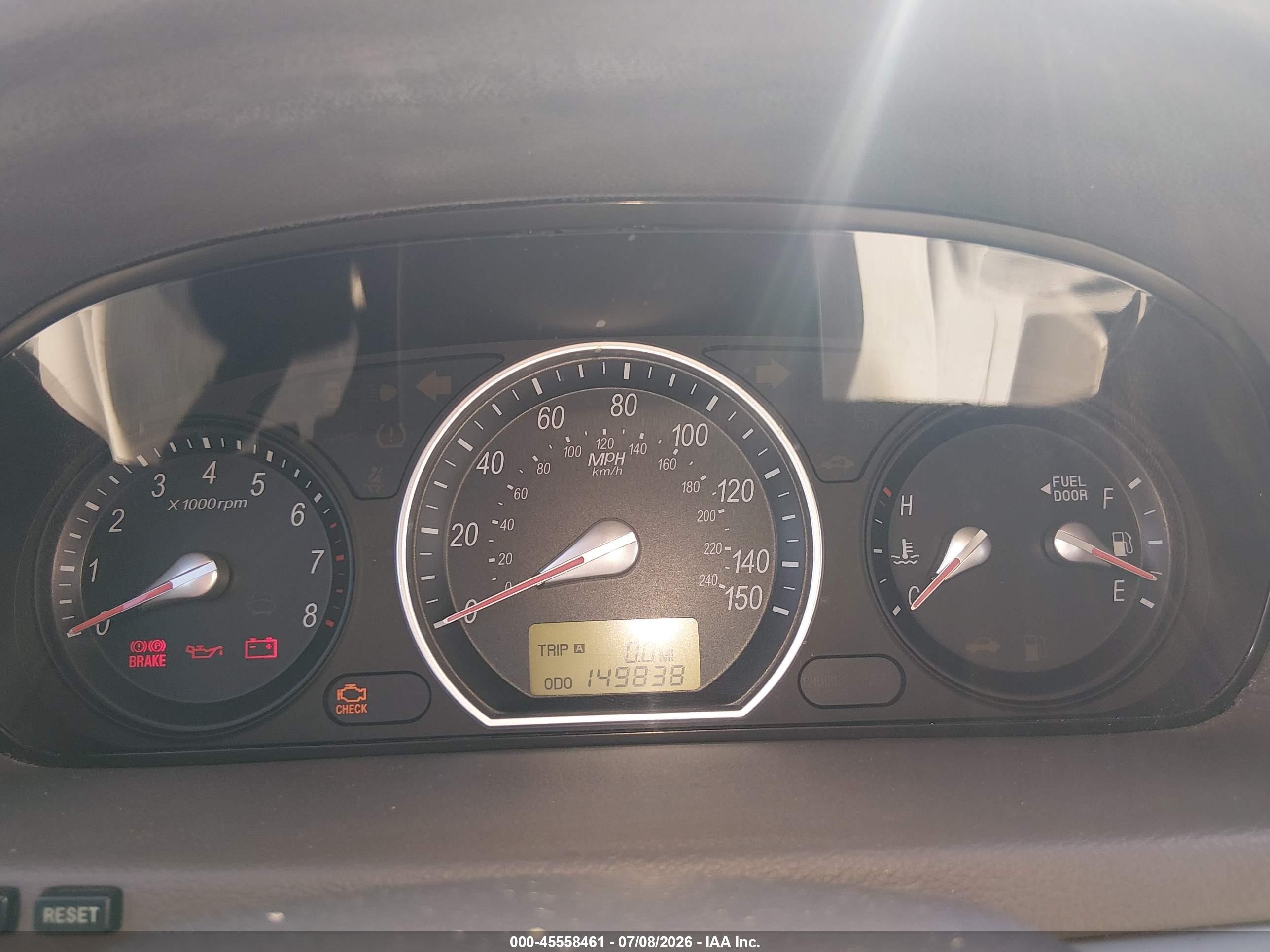 2007 Hyundai Sonata Gls/gls W/xm Tan vin: 5NPET46C17H279428