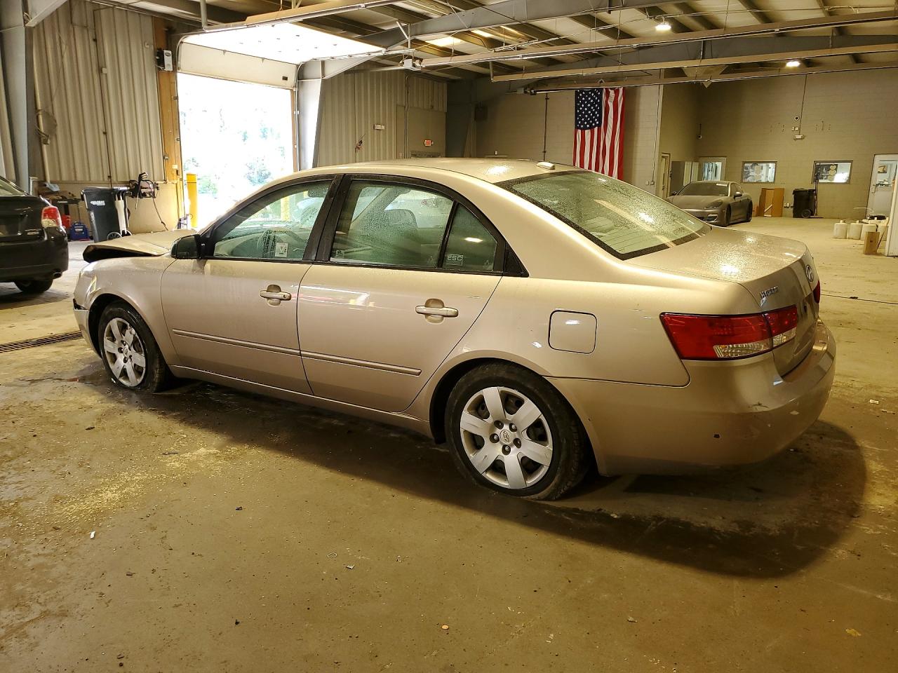 2007 Hyundai Sonata Gls Желто-коричневый vin: 5NPET46C17H288839