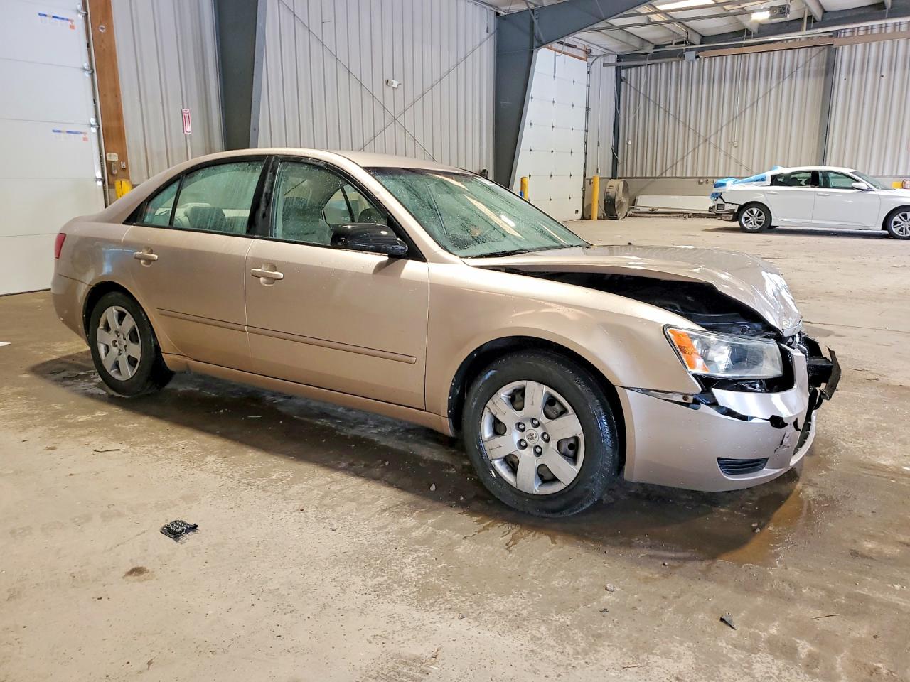 2007 Hyundai Sonata Gls Желто-коричневый vin: 5NPET46C17H288839
