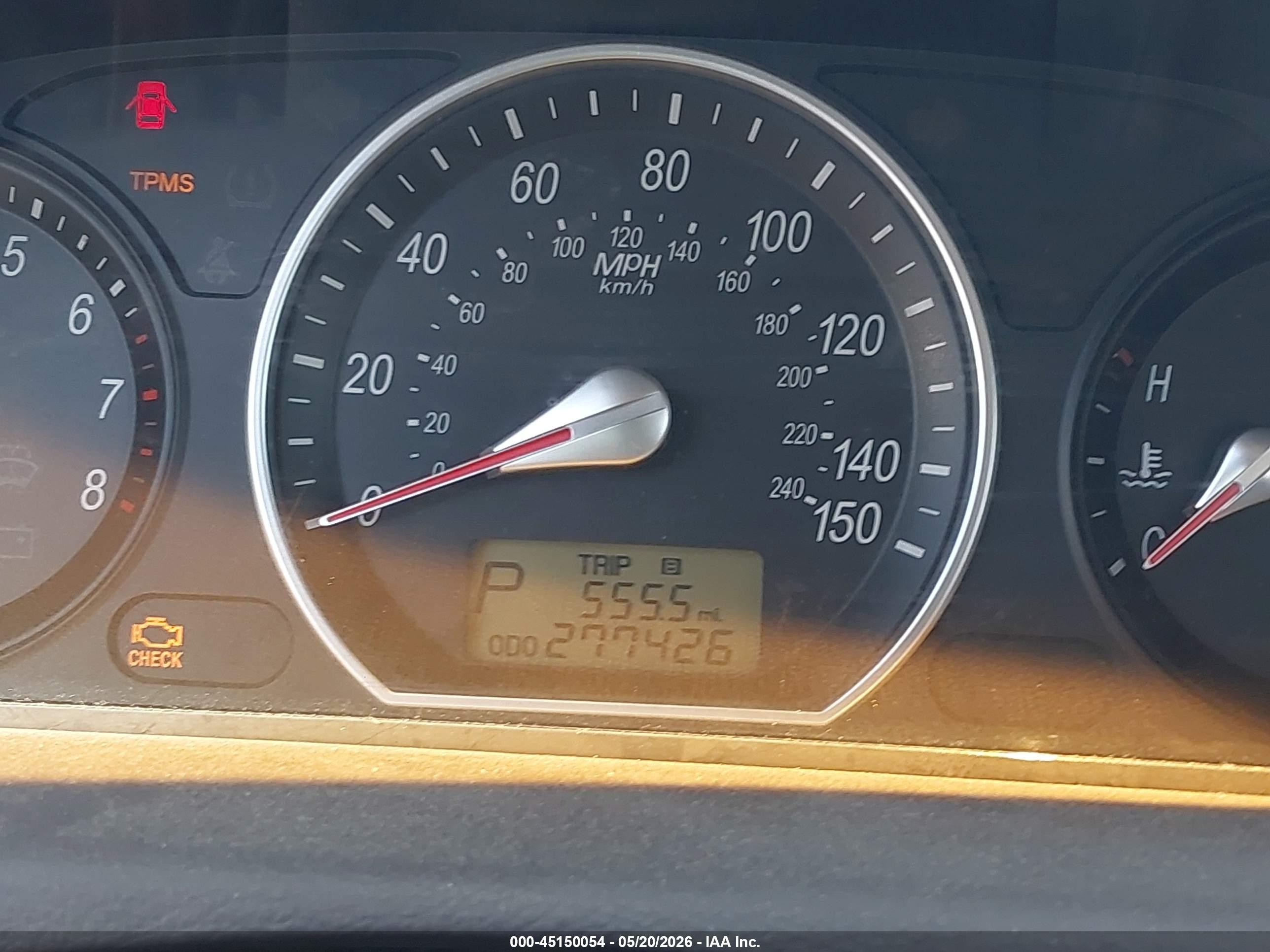 2008 Hyundai Sonata Gls Beige vin: 5NPET46C18H310694