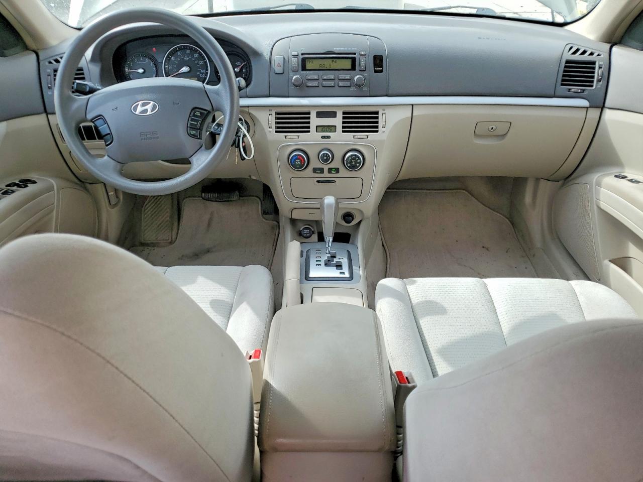 2008 Hyundai Sonata Gls Зеленый vin: 5NPET46C18H361158