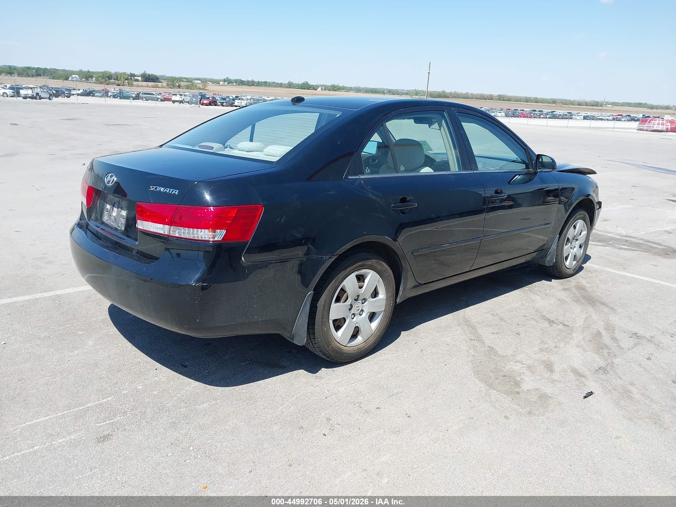 2008 Hyundai Sonata Gls Черный vin: 5NPET46C18H361239