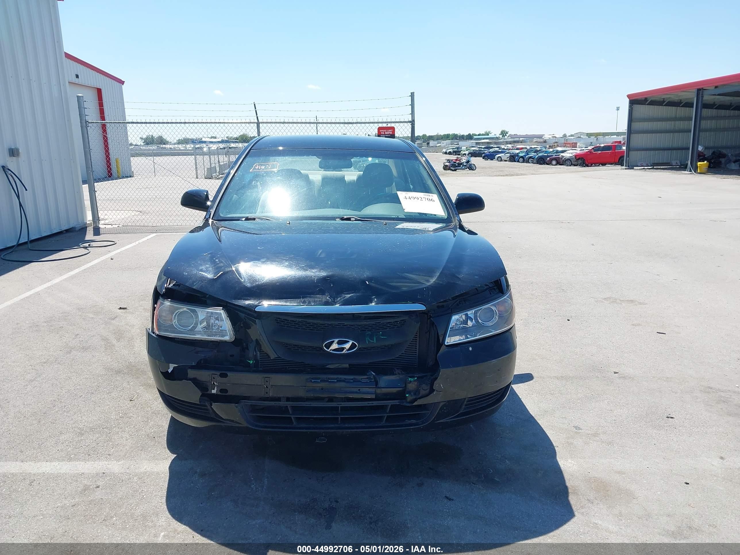 2008 Hyundai Sonata Gls Черный vin: 5NPET46C18H361239