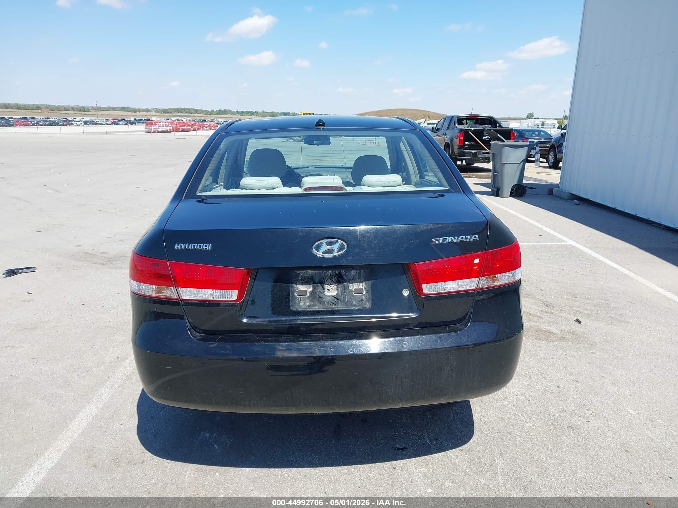 2008 Hyundai Sonata Gls Черный vin: 5NPET46C18H361239