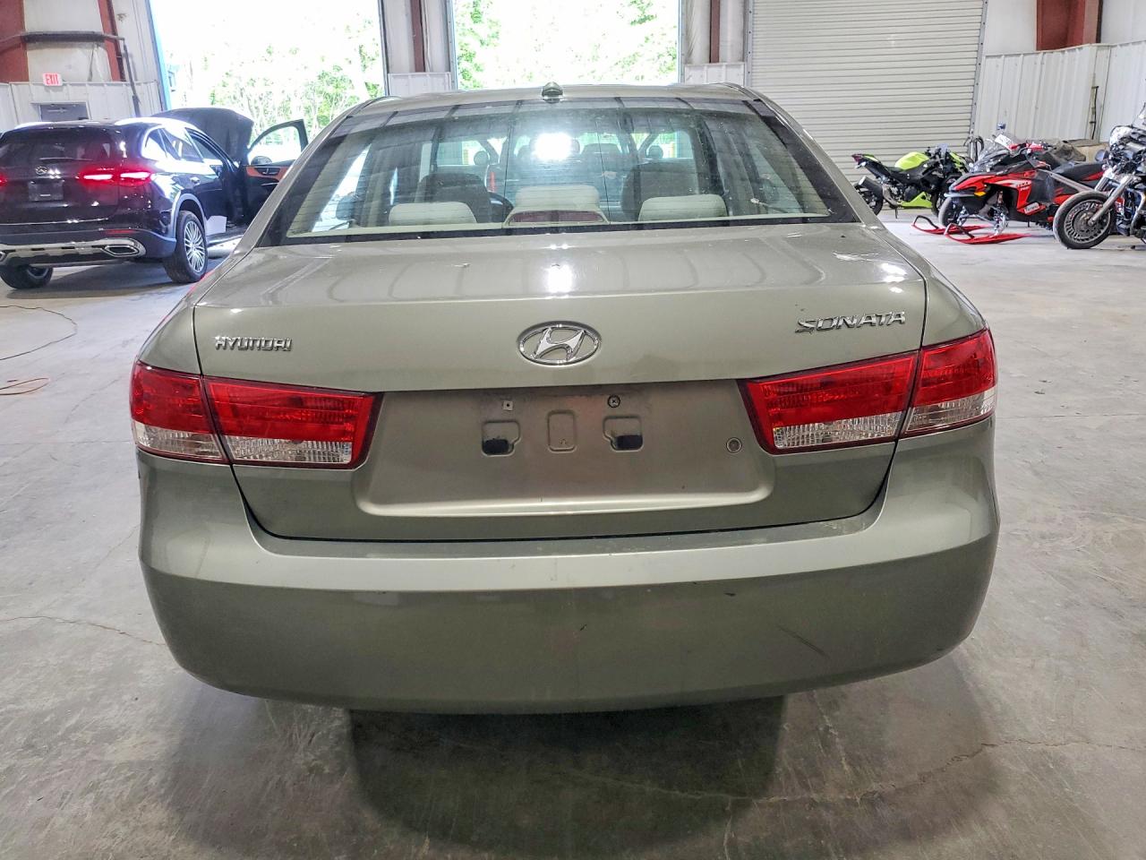 2008 Hyundai Sonata Gls Gray vin: 5NPET46C18H373035