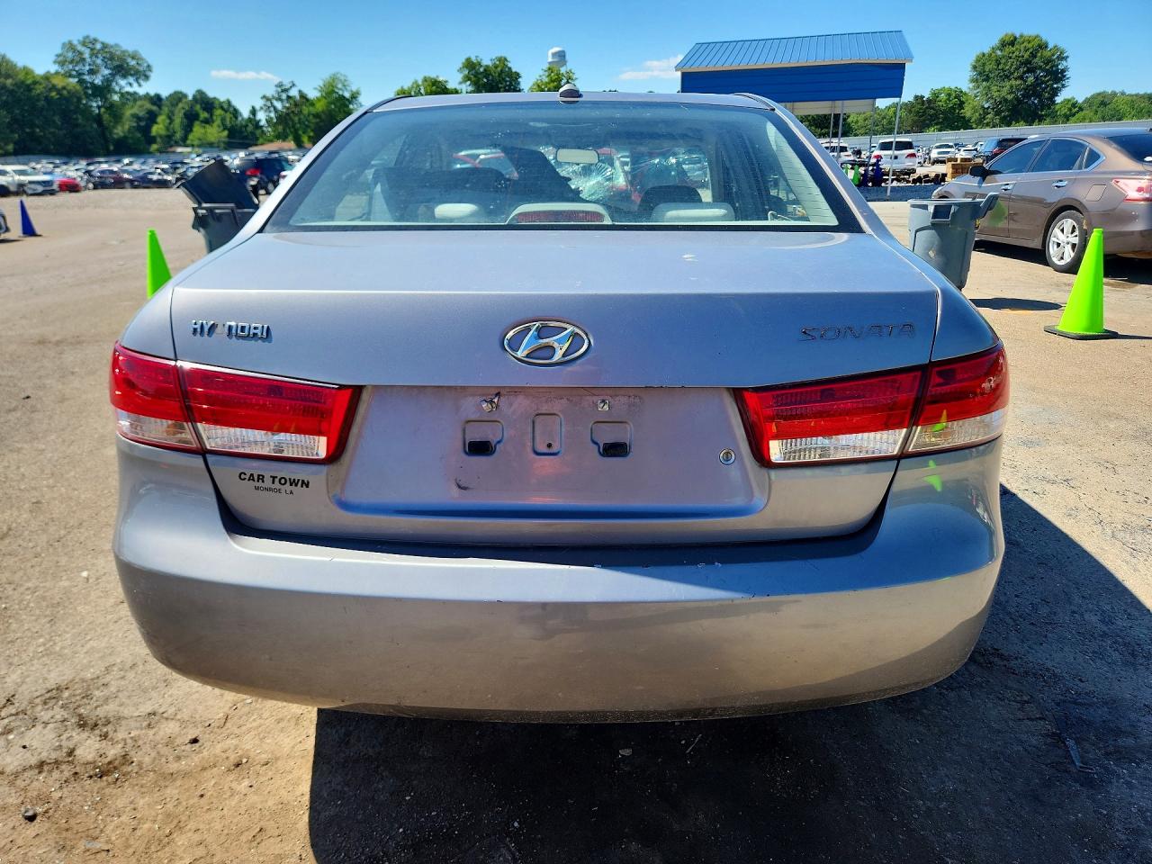 2008 Hyundai Sonata Gray vin: 5NPET46C18H378946