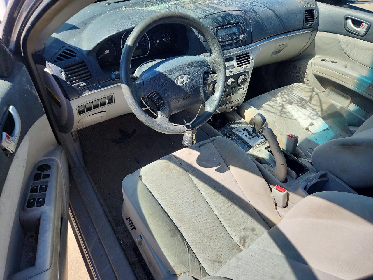2008 Hyundai Sonata Gray vin: 5NPET46C18H378946