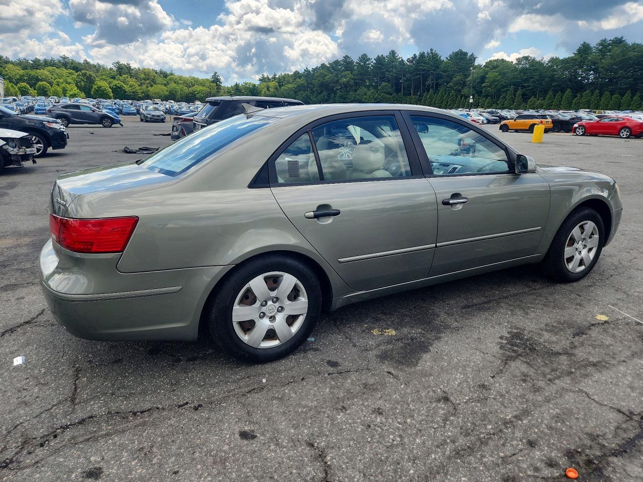 2009 Hyundai Sonata Gls Silver vin: 5NPET46C19H404480