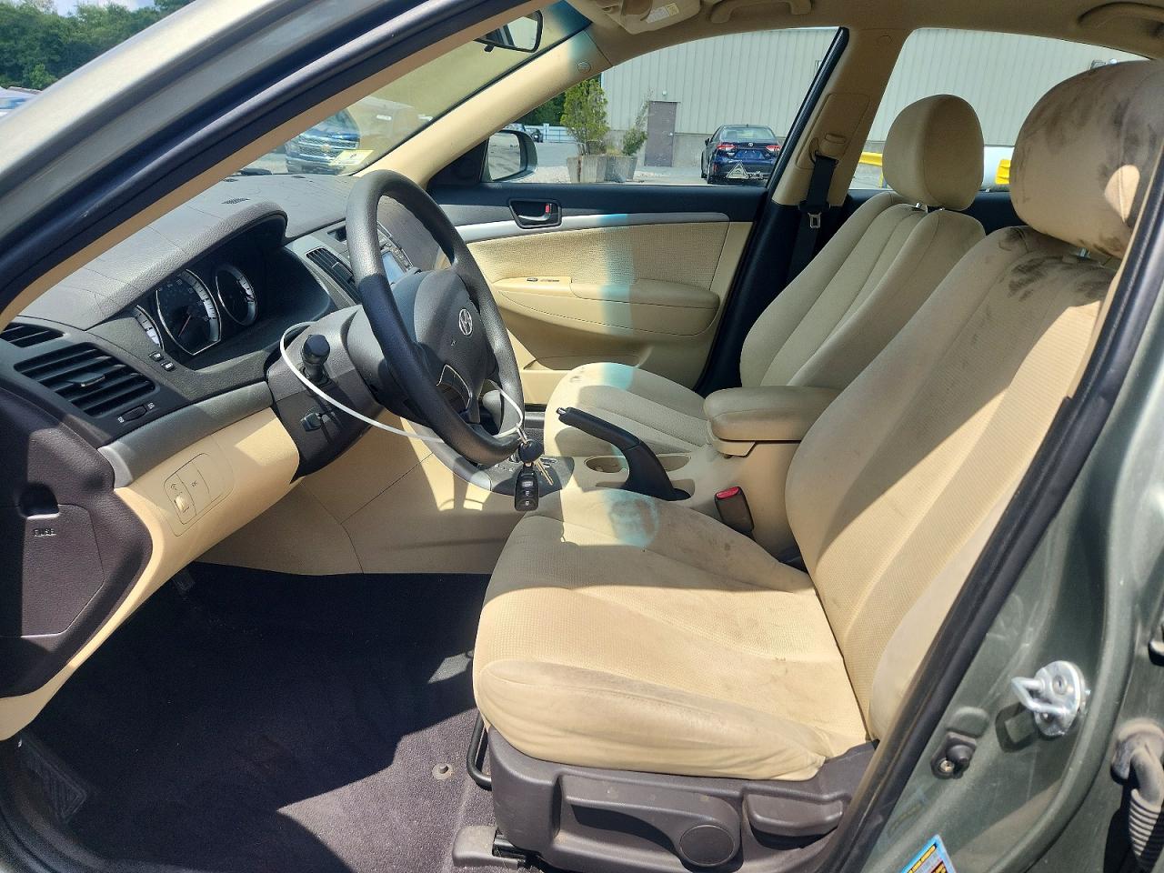 2009 Hyundai Sonata Gls Silver vin: 5NPET46C19H404480