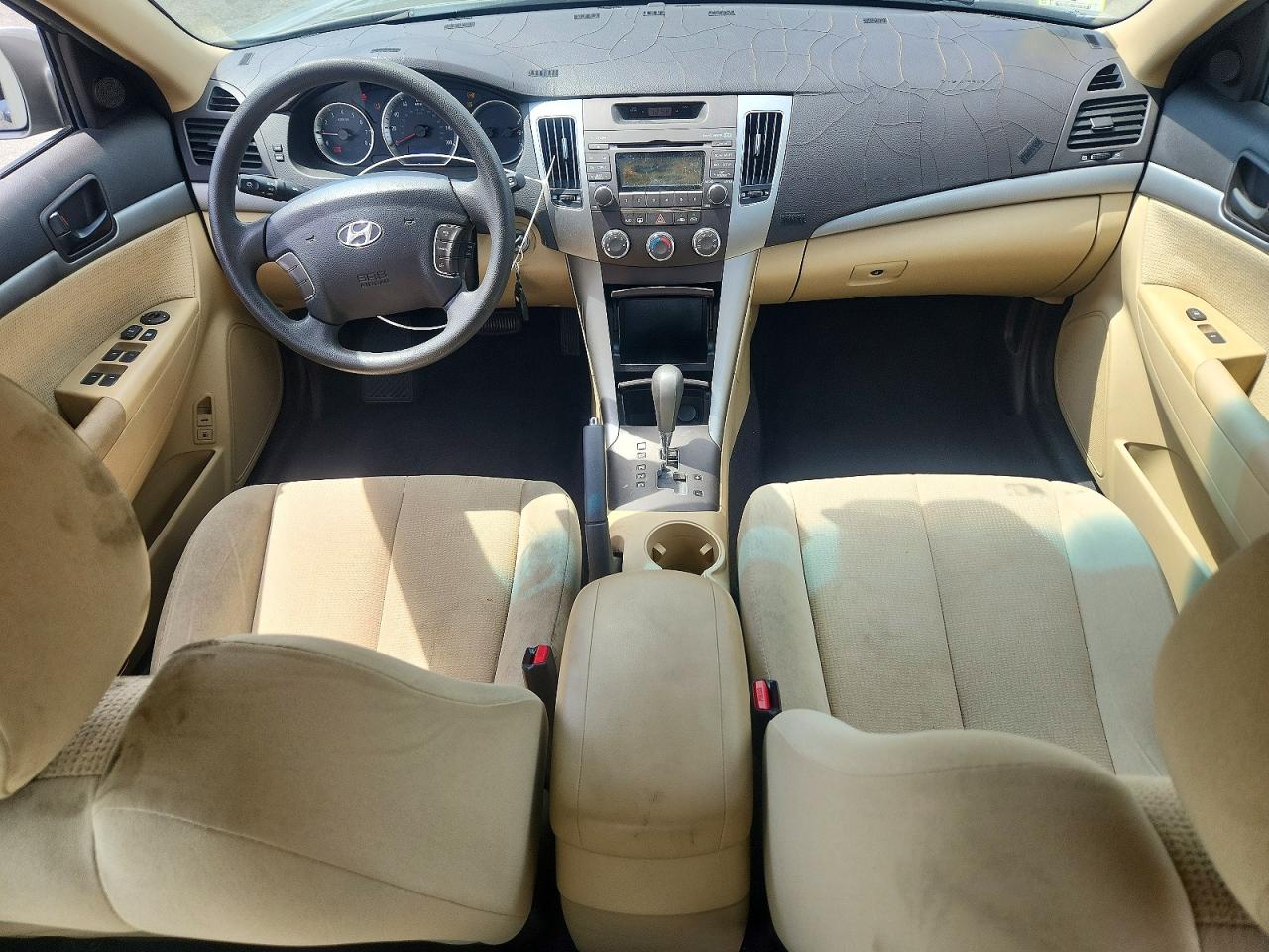 2009 Hyundai Sonata Gls Silver vin: 5NPET46C19H404480