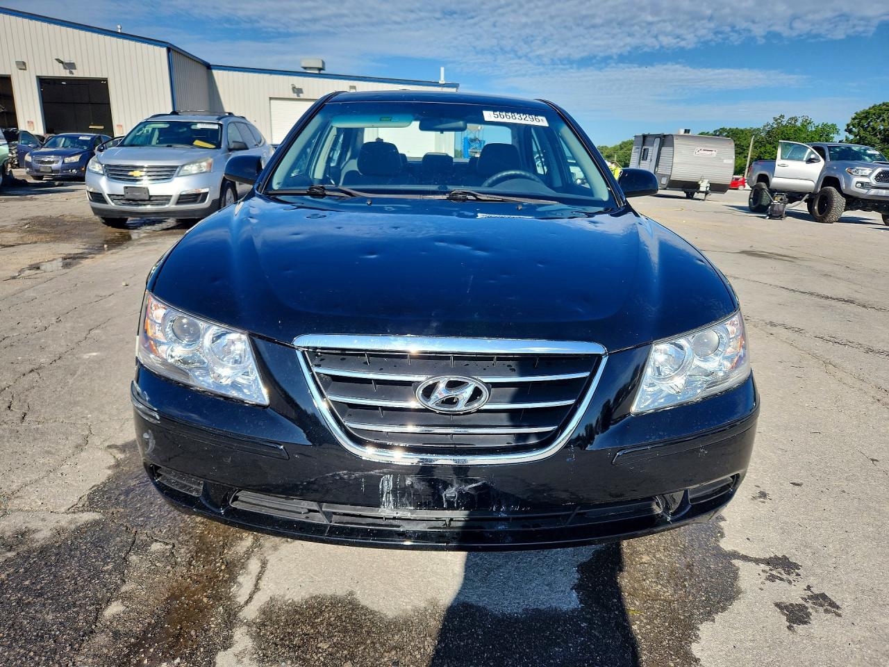 2009 Hyundai Sonata Gls Black vin: 5NPET46C19H433624