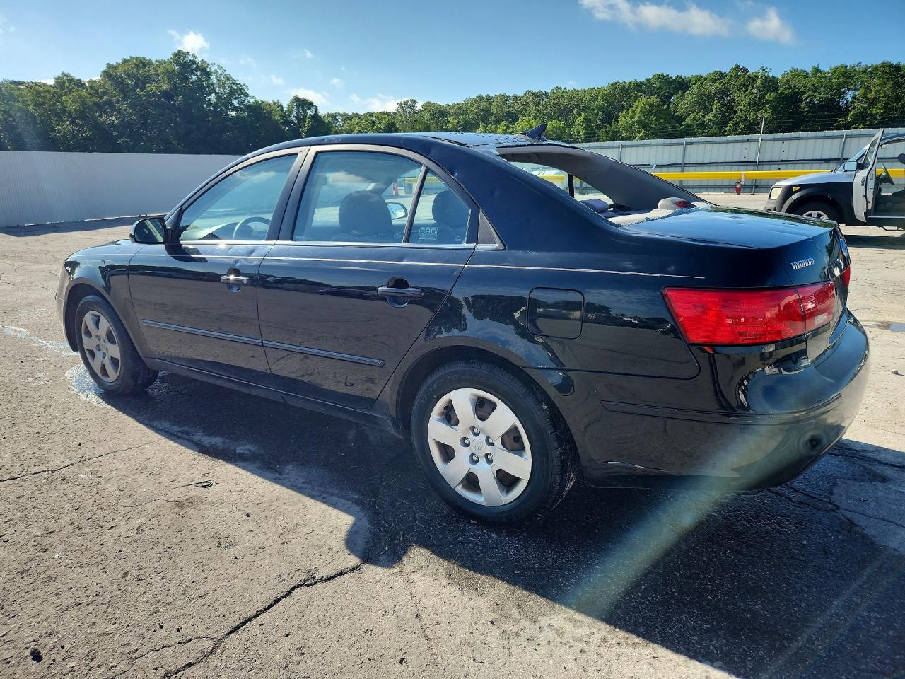 2009 Hyundai Sonata Gls Black vin: 5NPET46C19H433624